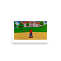 Peach's castle (Super mario 64)