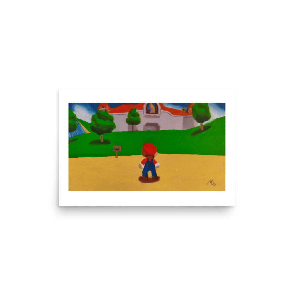 Peach's castle (Super mario 64)