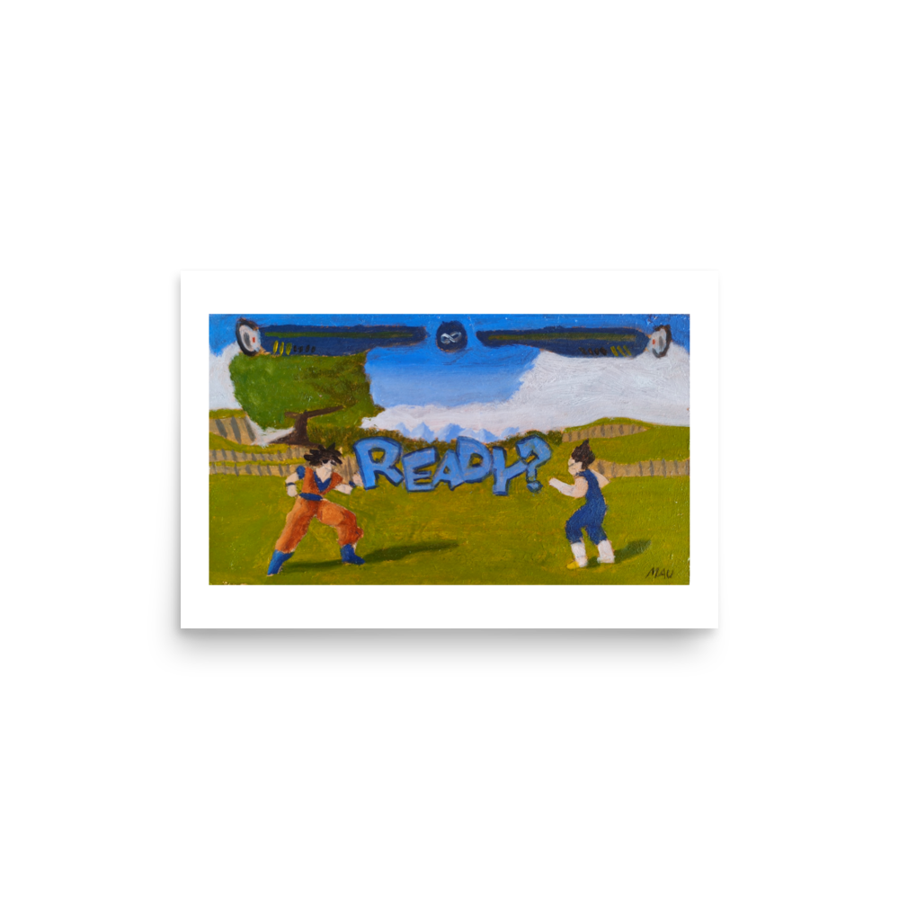 Goku vs Vegeta (DBZ Budokai Tenkaichi 3)
